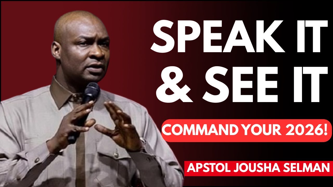 SPEAK IT & SEE IT – COMMAND YOUR 2026 | Apostle Joshua Selman