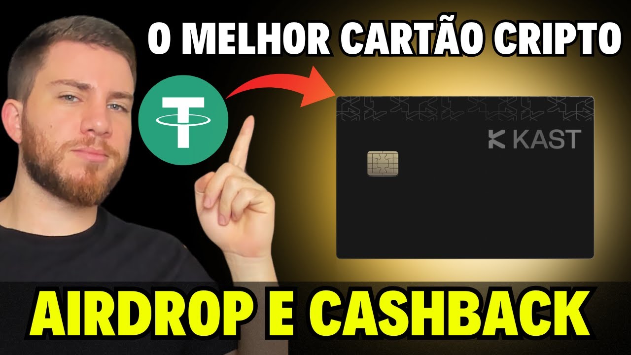 VOC&Ecirc; DEVERIA TER ESSE CART&Atilde;O CRIPTO! 6% CASHBACK + AIRDROP GARANTIDO Kast Card
