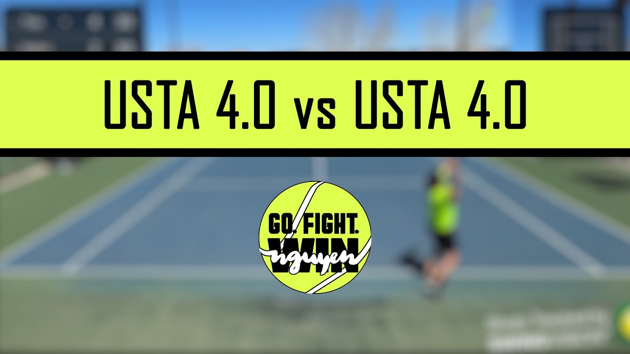 Tennis Match Play: USTA 4.0 vs 4.0