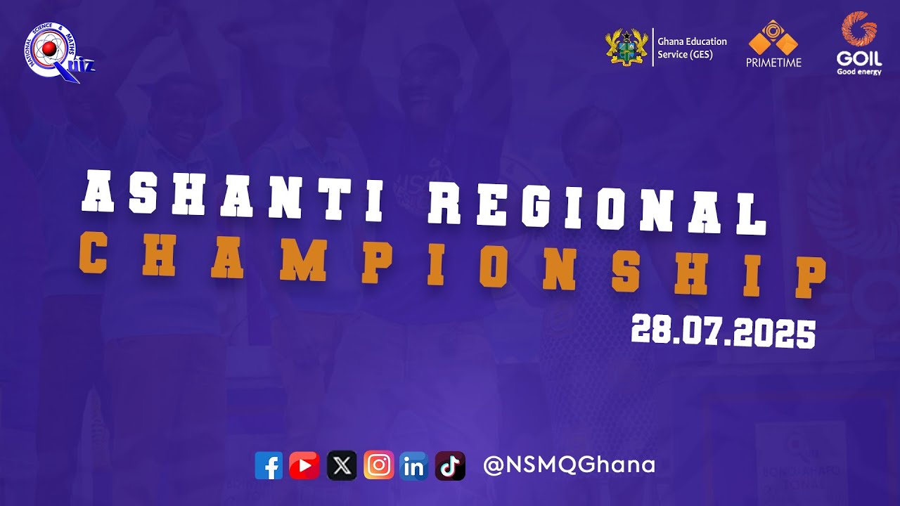 NSMQ 2025: ASHANTI CHAMPIONSHIP - CONTEST 8