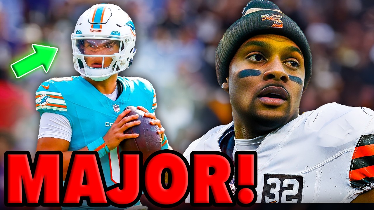 DILLON GABRIEL & DESHAUN WATSON UPDATES CHANGE EVERYTHING FOR THE BROWNS