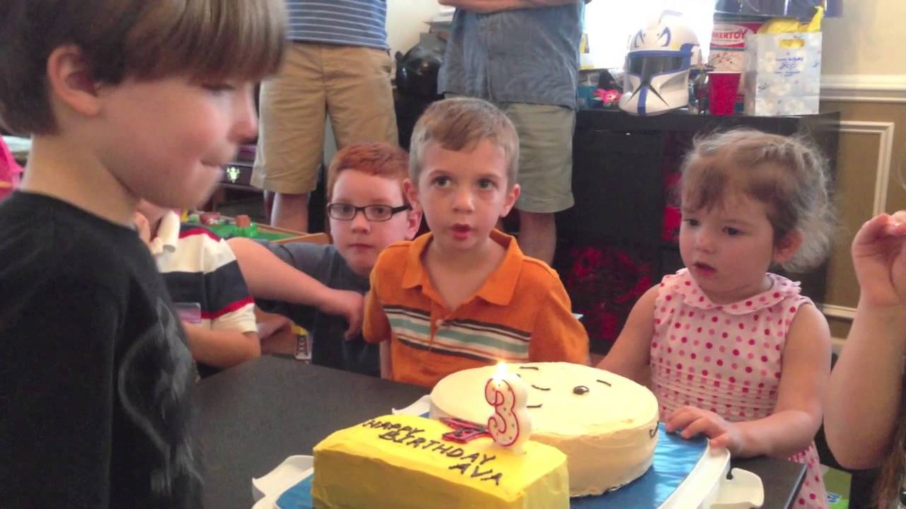 Ava's 3rd  Caillou Birthday Cake