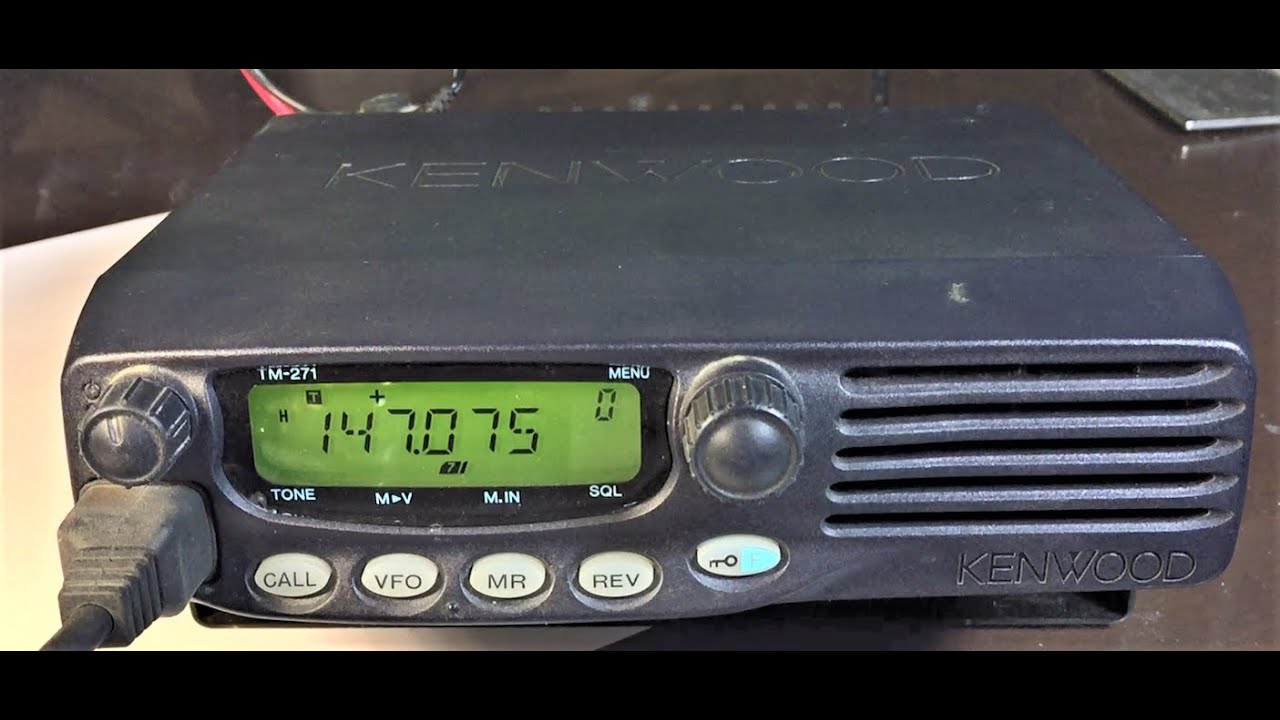 Kenwood TM 271 problem work around