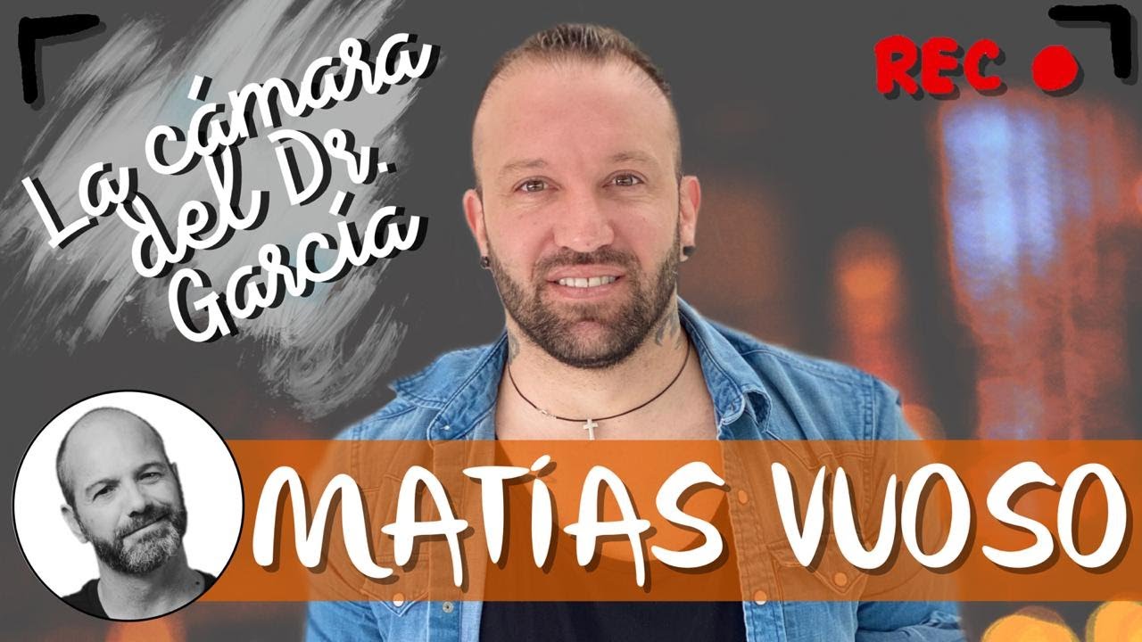 Matías Vuoso en ‘La cámara del Dr. García’. 👨🏼‍🦲🎥💥