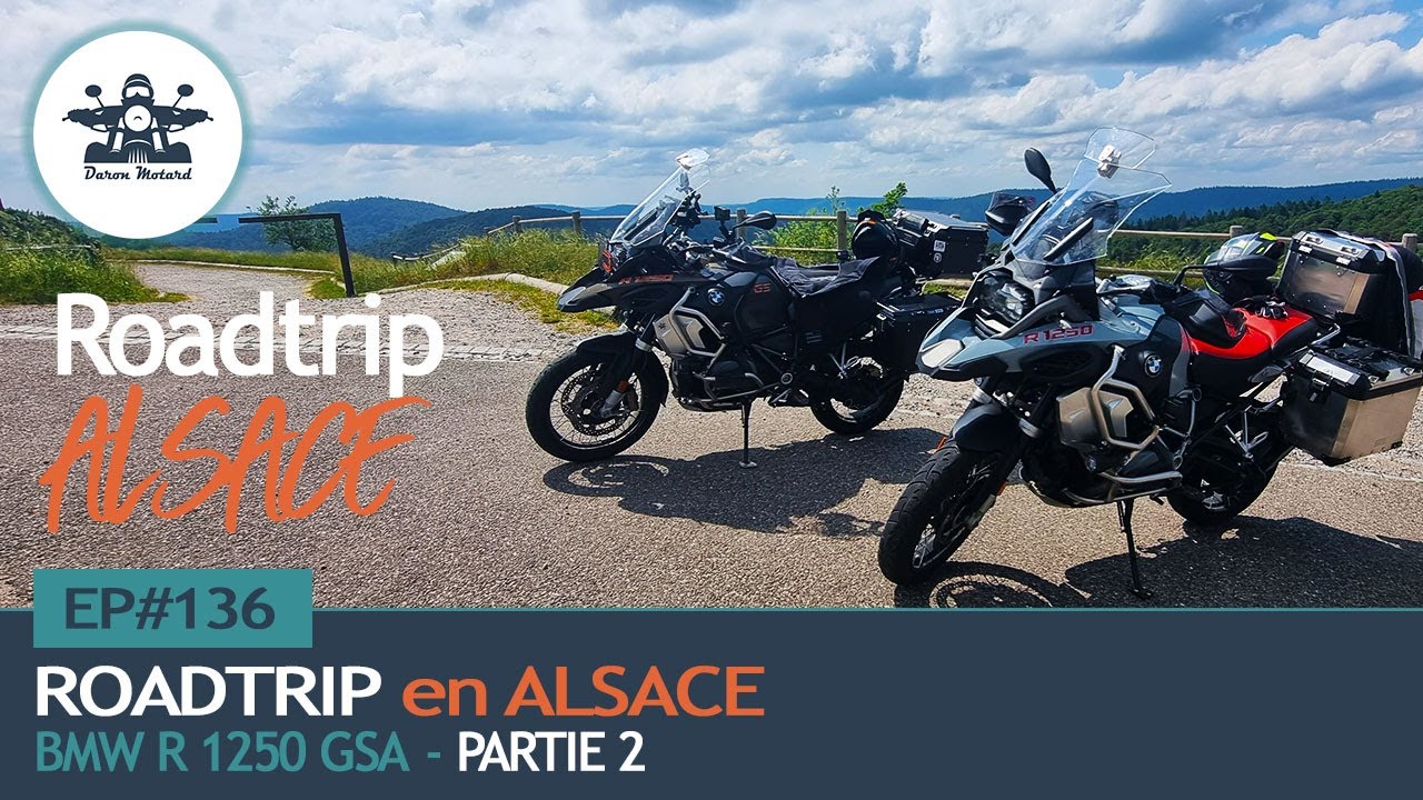 EP#136 : ROADTRIP en Alsace - Route des Crêtes  (Partie 2) #BMWR1250GSA #BMWMOTORRAD
