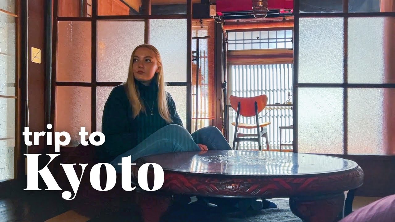 Trip to KYOTO, JAPAN 🇯🇵 travel vlog and traditional townhouse
