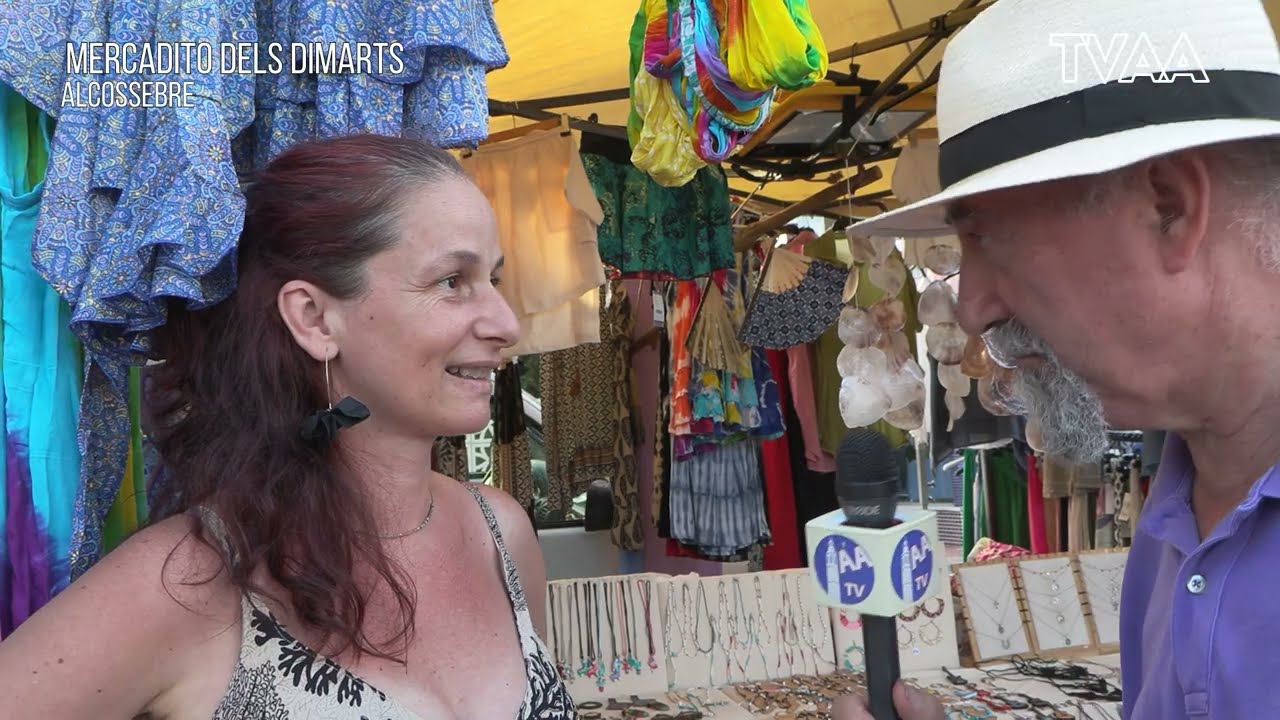 Mercadillo dels dimarts en Alcossebre