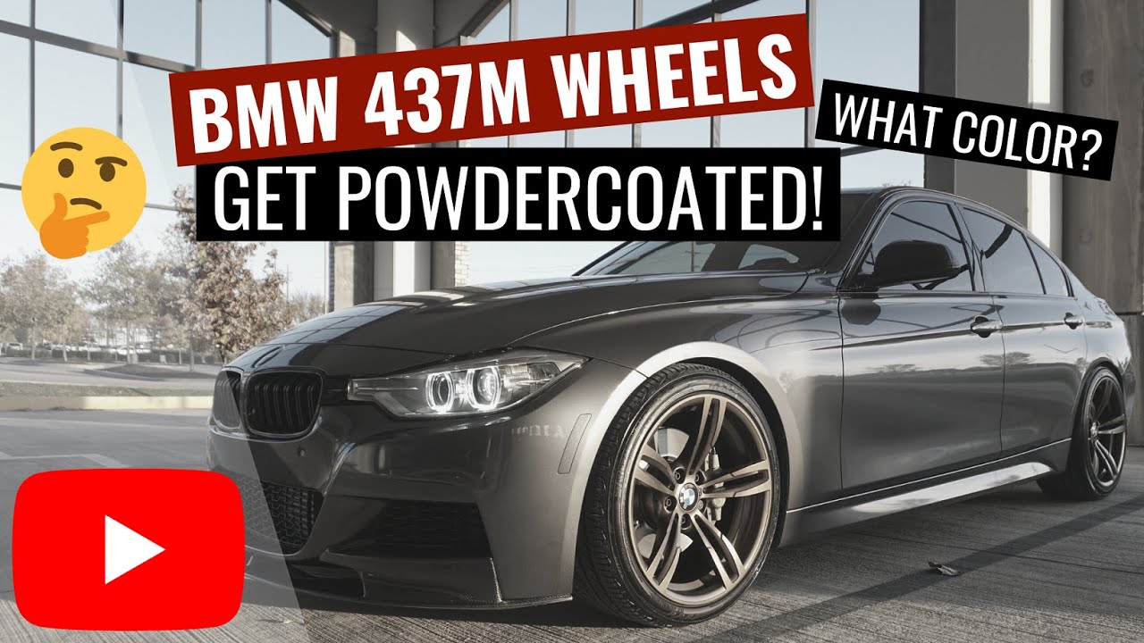 Диски BMW 437M с порошковой покраской! | BMW F30