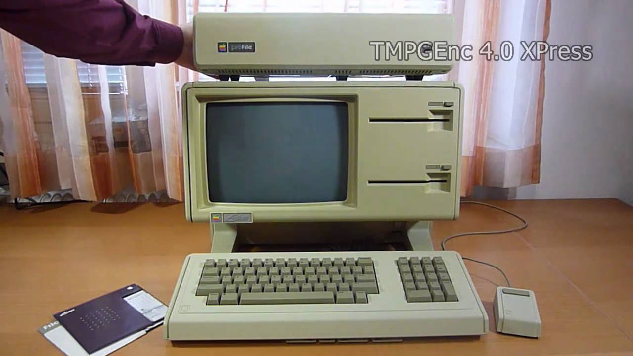 Apple Lisa 1 demo - Lisa Office System 1.0 - extremly rare machine - first GUI