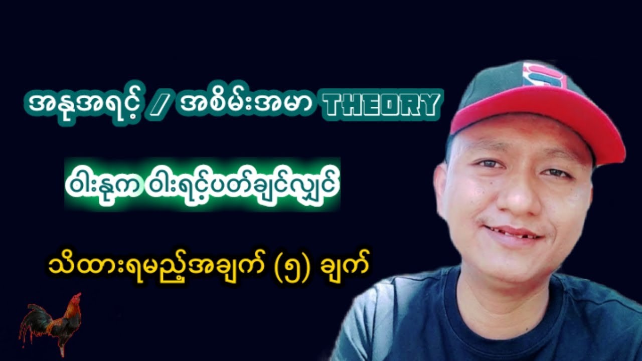 ကြက်နုက  ကြက်ရင့်ကိုတိုက်လျှင်ကြက်နုတွင်ရှိသင့်သည့်အချက်(၅)ချက်