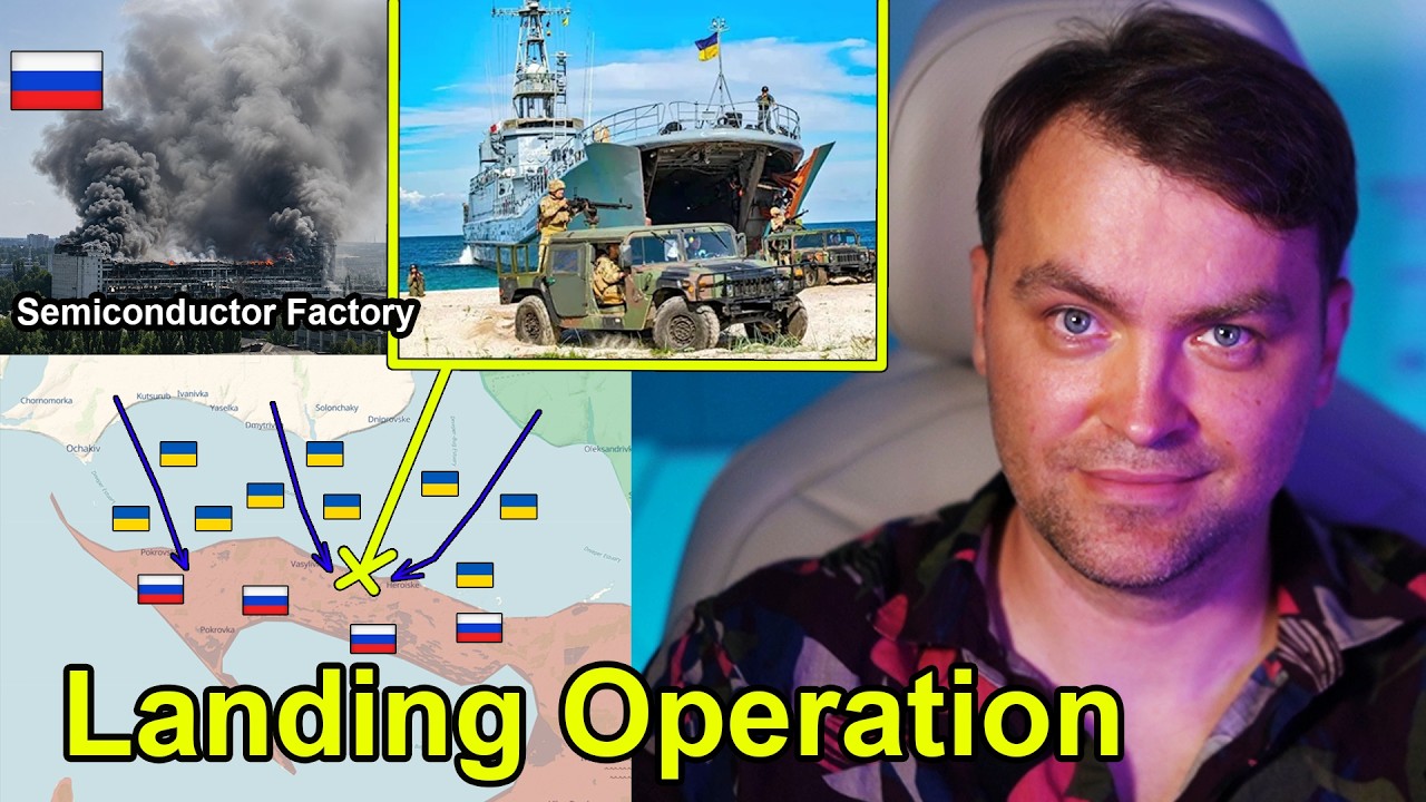 Update from Ukraine | Ukraine May Start Landing Operation | Flamingo FP-5 Hit Semiconductor Factory