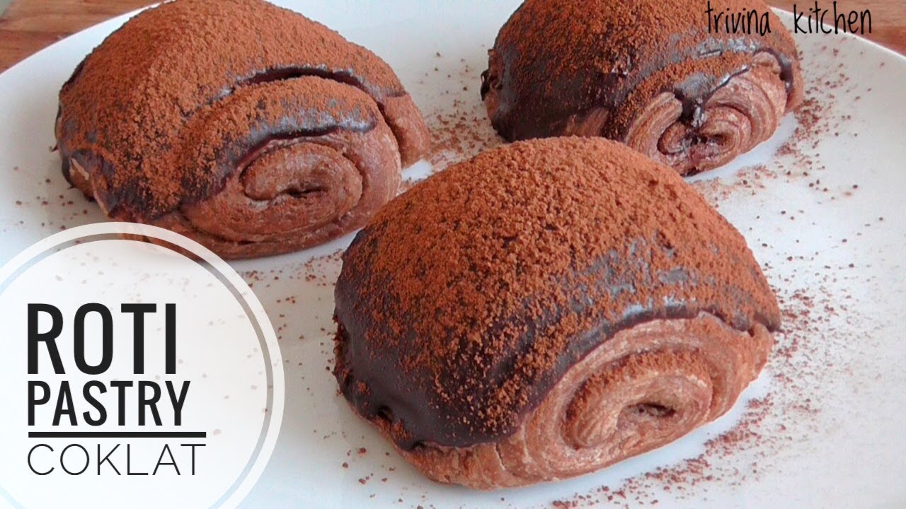 ROTI PASTRY COKLAT | DIRTY PASTRY BUNS | TRIVINA KITCHEN