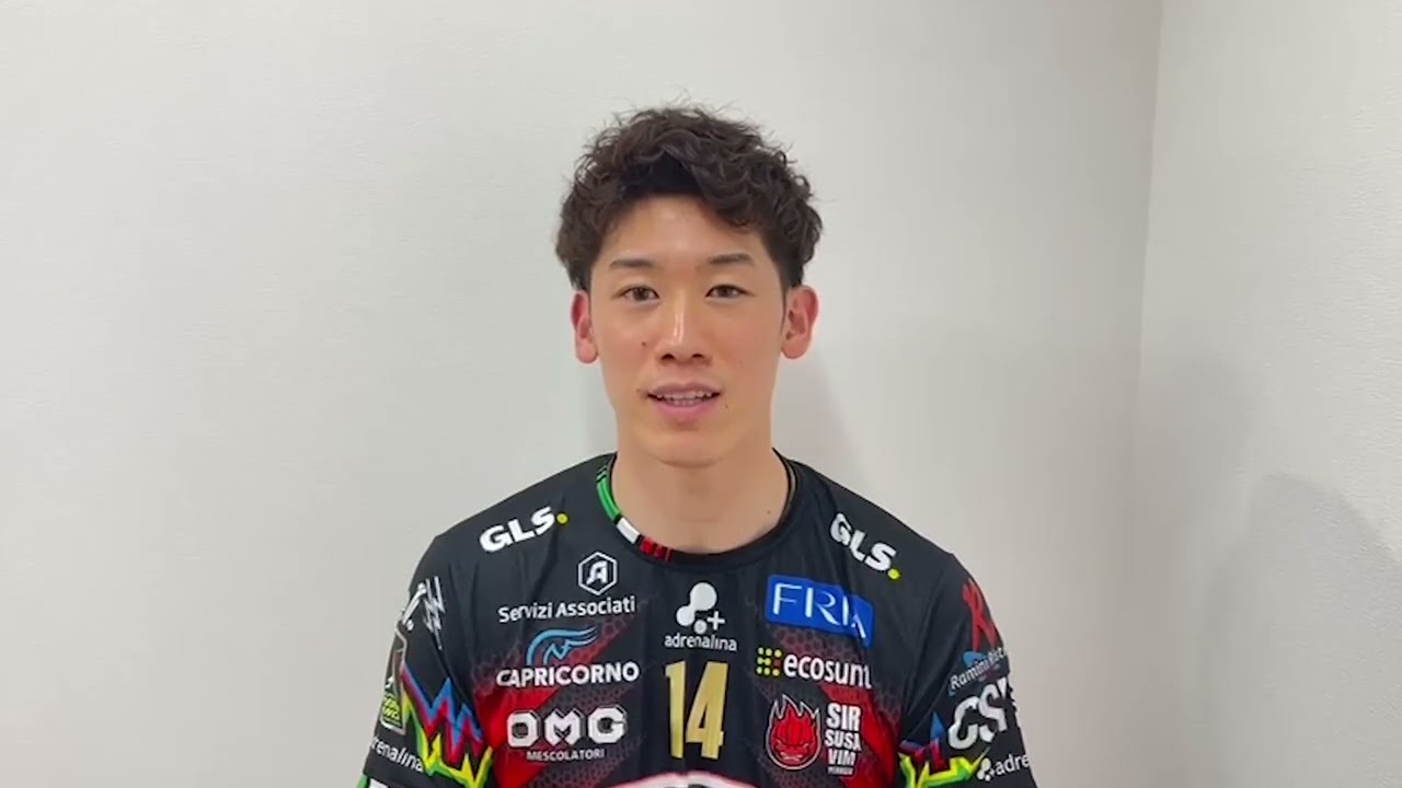 Le prime parole di Yuki Ishikawa con la maglia di Perugia.