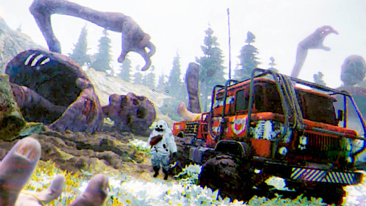 PROSPICE - Haul Cursed Cargo Across a Land of Rotting Gods in this Off-Road Horror Driving Game!