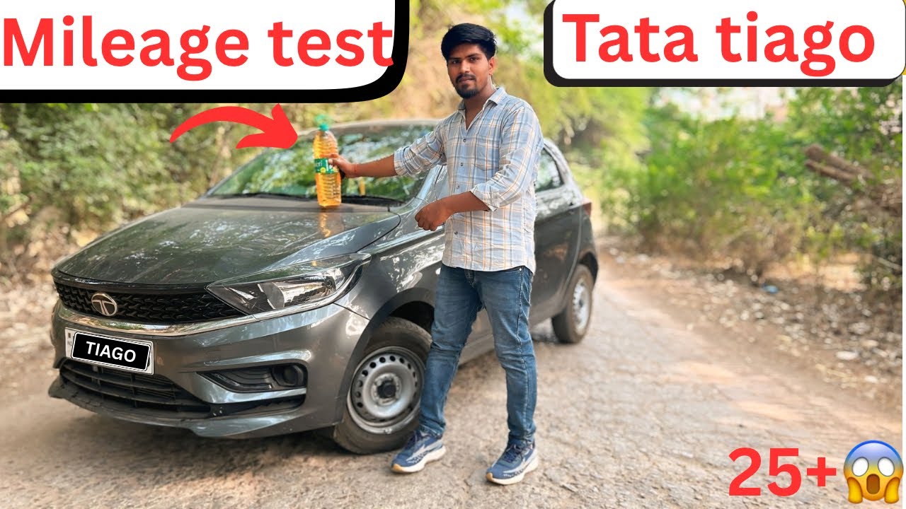 Tata Tiago mileage test for petrol ⛽️ Oh bhai 25+ ka mileage 😱