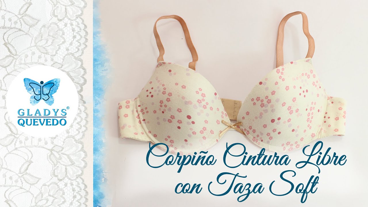 Gladys Quevedo - Corpiño Cintura Libre con Taza Soft
