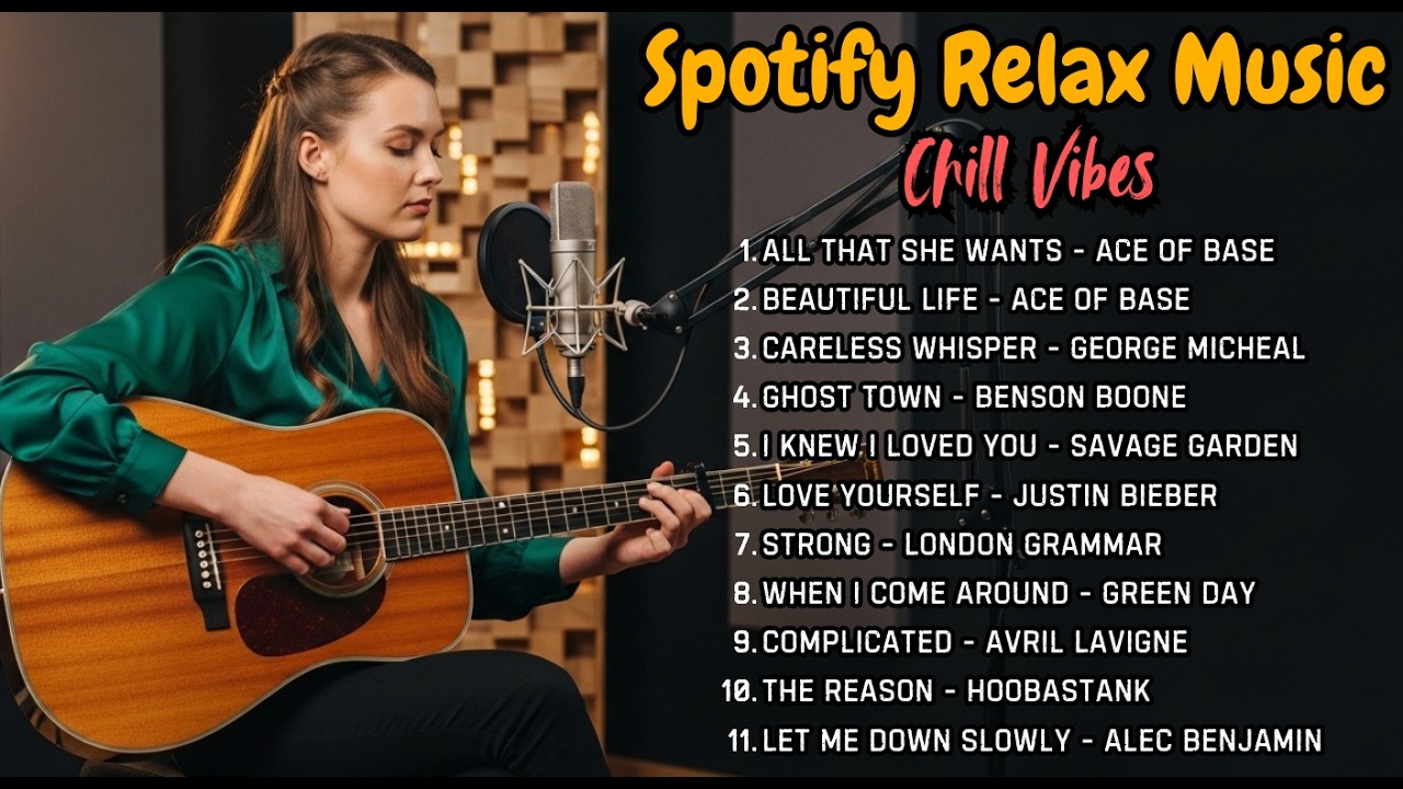 Relaxing Acoustic Cover English Songs 🎶 | Spotify & TikTok Love Playlist ~ Madonna, Savage Garden