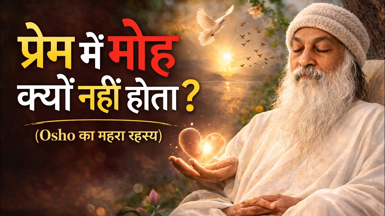 प्रेम में मोह क्यों नहीं होता?(Osho ) ❤️‍🩹