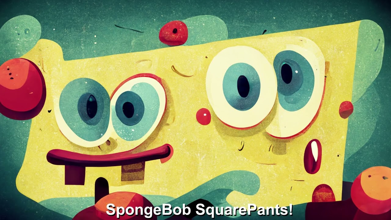 SpongeBob SquarePants Theme Song - But every lyric is an AI generated image