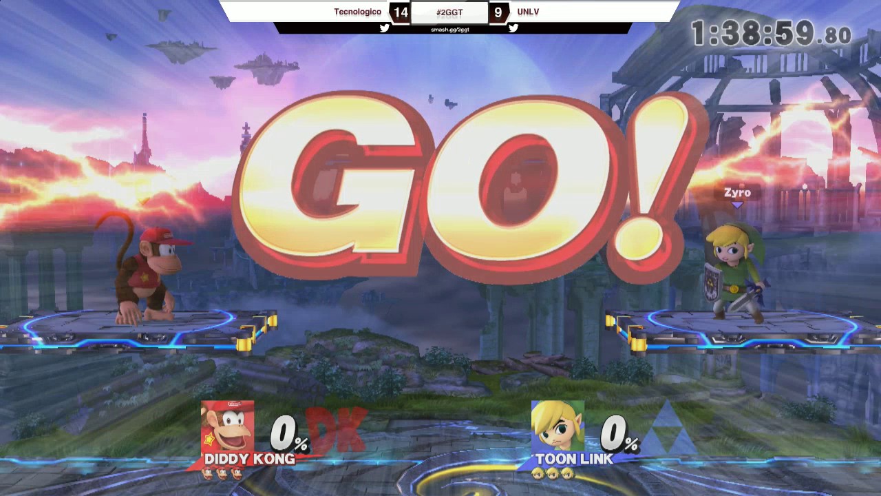 2GGT: ZeRo Saga - Tecnologico vs UNLV (Crew Battles) -  Smash Wii U