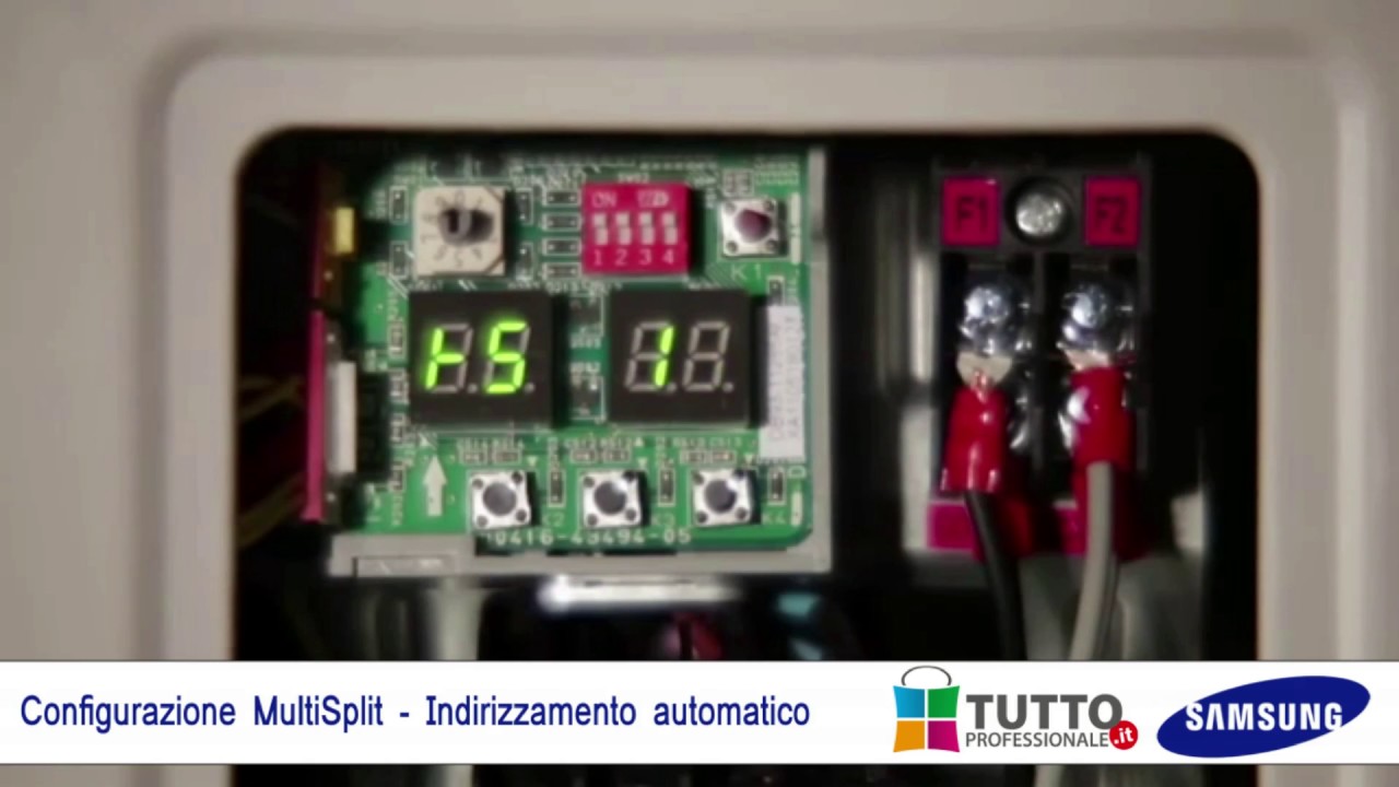 Configurazione Installazione Climatizzatore MULTI SPLIT SAMSUNG - TuttoProfessionale.it