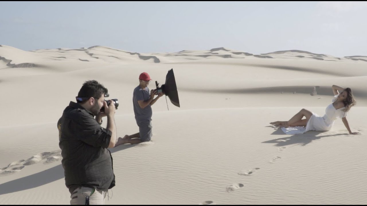 Sony a7r3 w/Godox ad600 - Sand Dunes Photoshoot