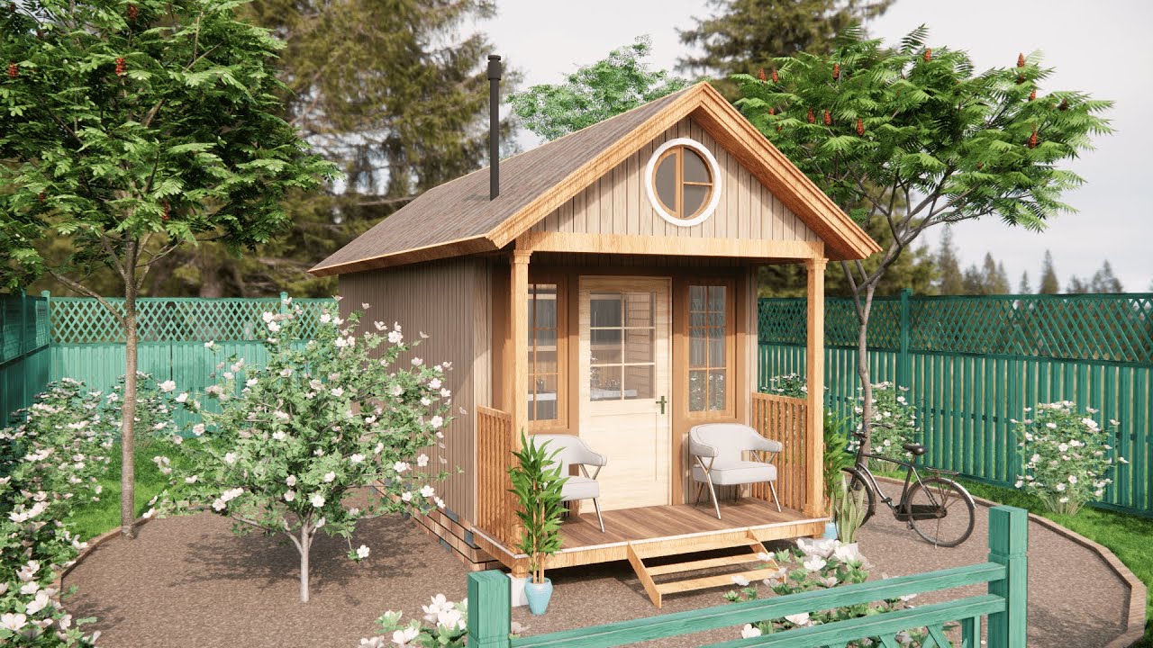 Cozy & Minimalist Small Home | 3x6 Meters (10x20 Feet) | Compact Living