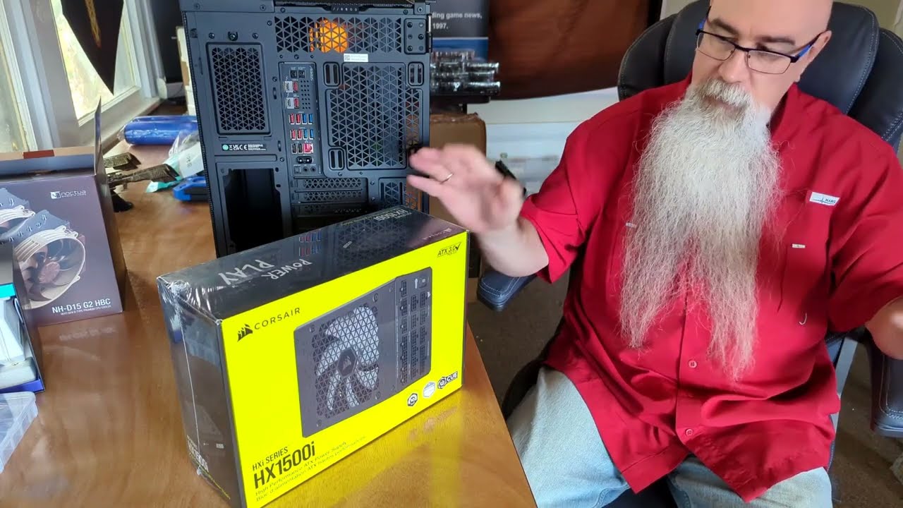 Corsair HX1500i ATX Power Supply Screw Debacle - Intel Core Ultra 9 285k System Build 011