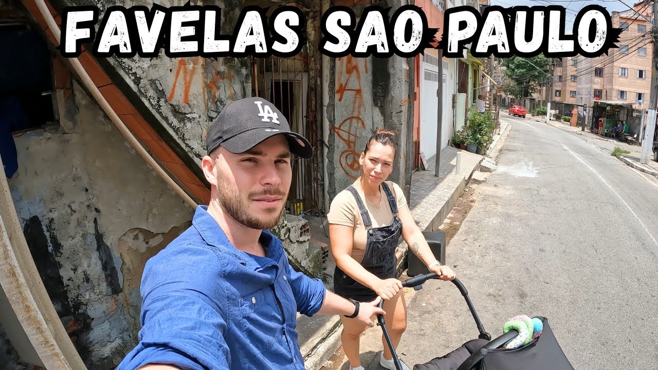 Mit dem Kinderwagen durch die Favelas in Sao Paulo 🇧🇷