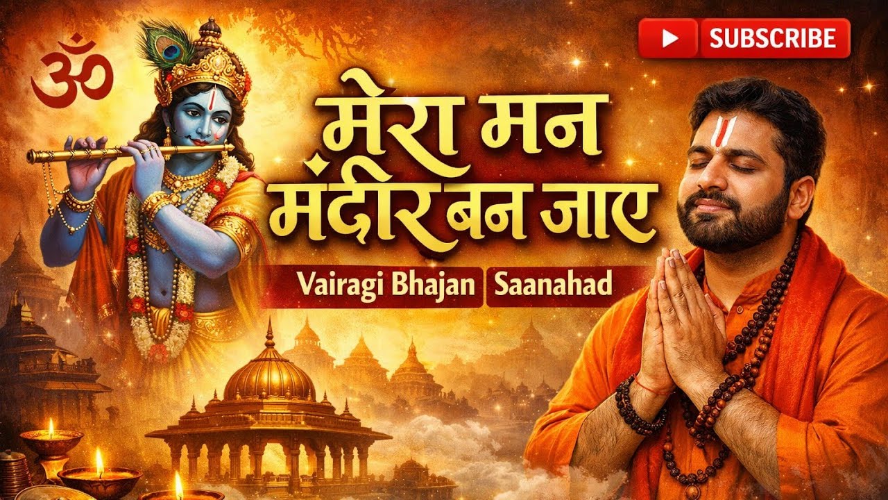 मेरा मन मंदिर बन जाए | Vairagi Bhajan 2026 | Heart Touching Krishna Bhajan | Saanahad Bhajan