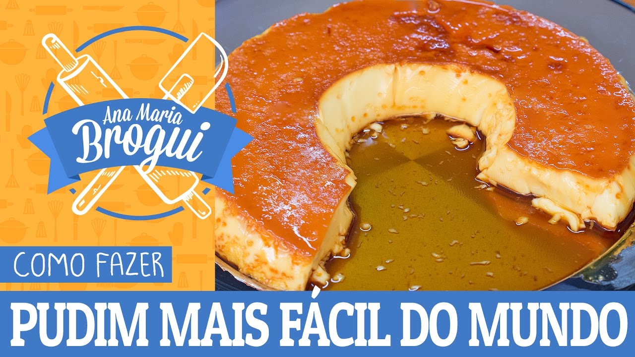 HOW TO MAKE THE EASIEST PUDDING IN THE WORLD | #AnaMariaBrogui