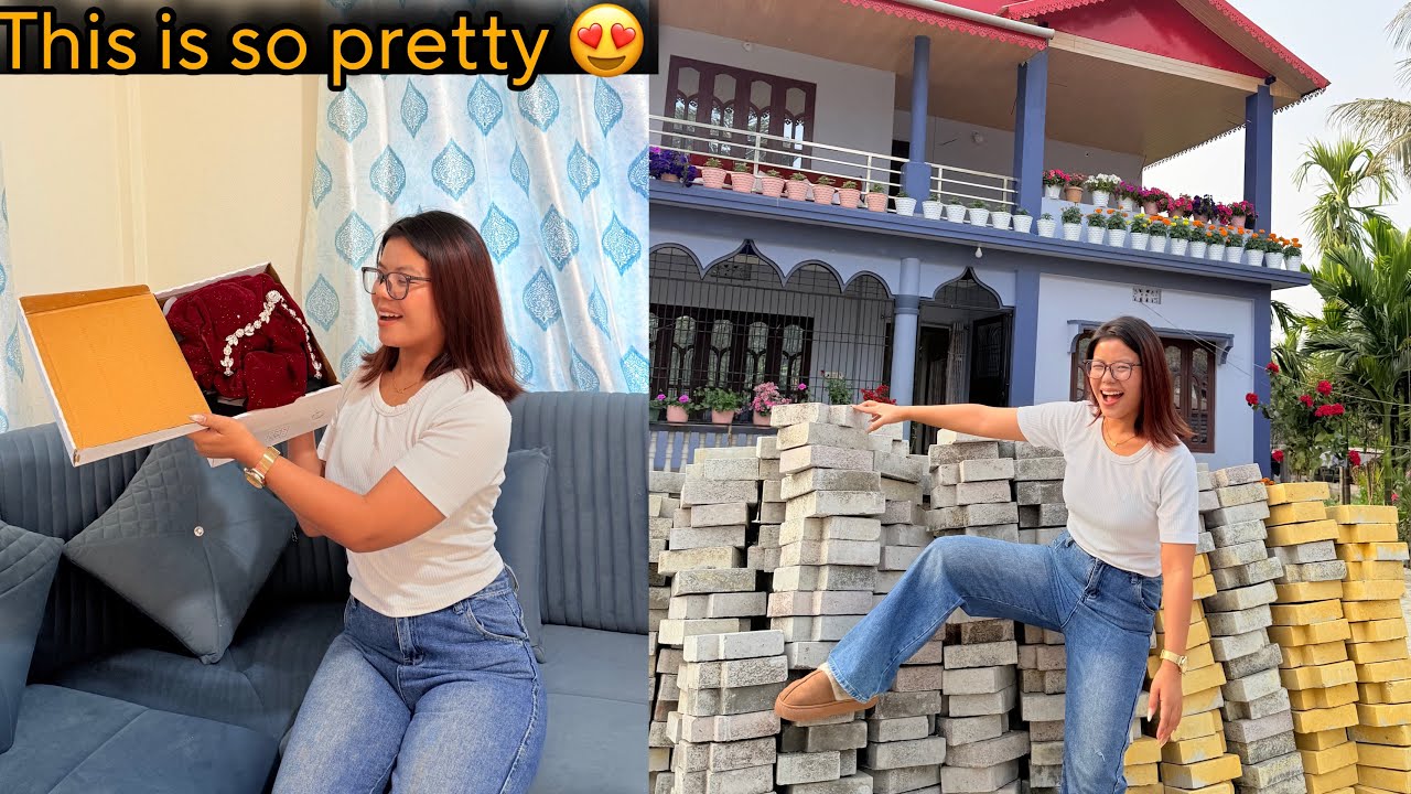 GHARMA KAAM SURU VAYO HAI EASARI😍GIFT FROM SUBSCRIBER ANI DHARAN K KO LAGI AAYE HOLA?🥰
