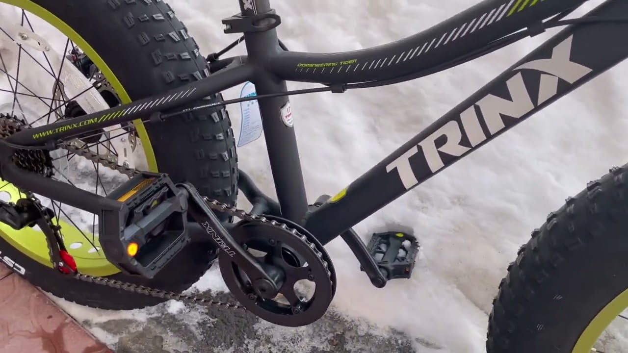 Видео обзор Фэтбайк TRinx T100