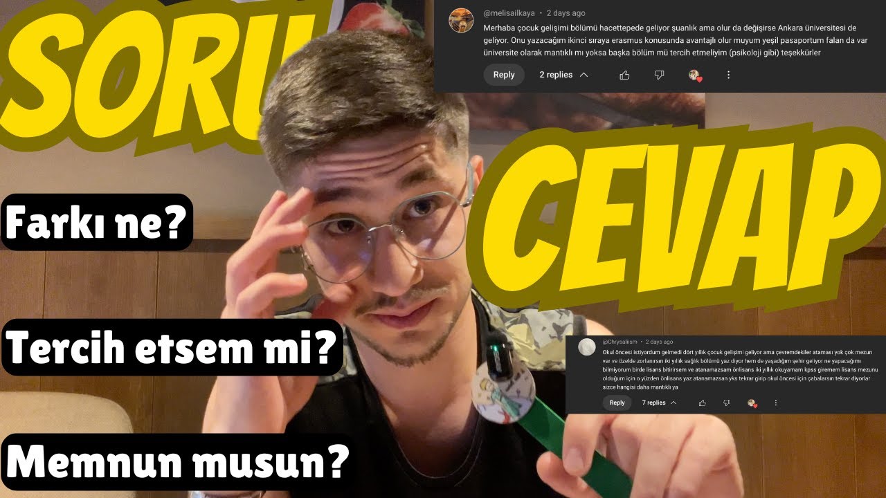 Çocuk Gelişimi Tercih Edilir mi? | Bölüm hakkındaki sorularınızı cevaplıyorum