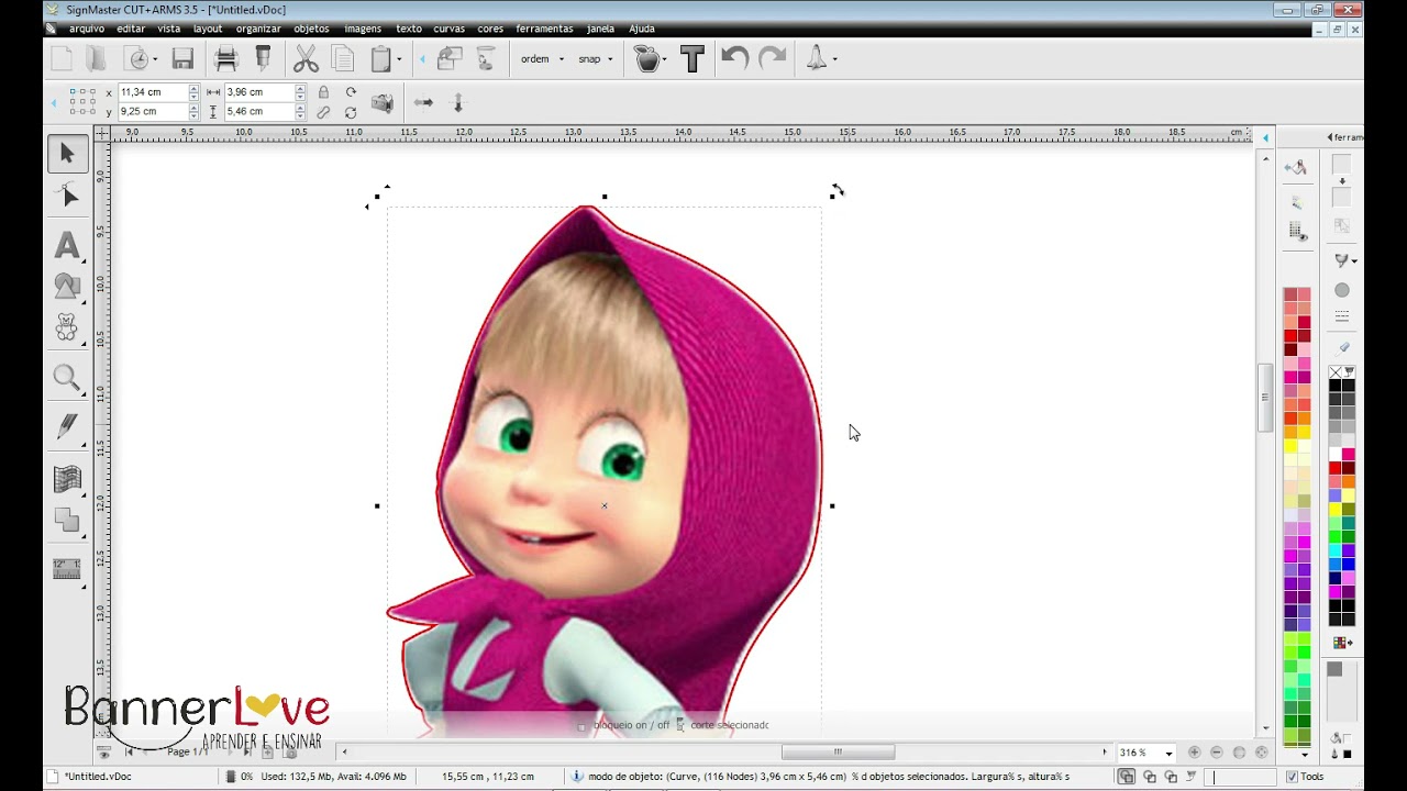 PDF + Signmaster na Bannercut Craft- Bannerjet - Importando para o Signmaster