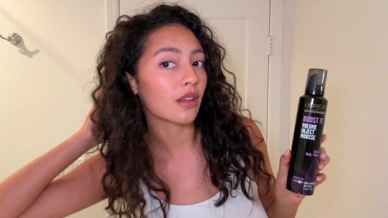 How to Use Mousse Like a Pro With BOOST IT Volume Inject Hair Mousse by L'Oréal Paris
