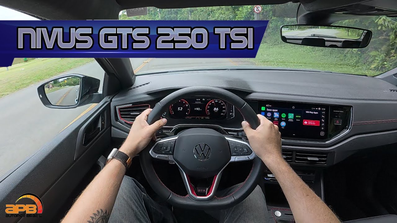 '2026 VW NIVUS [GTS] 250 TSI | FAST POV NIGHT RIDE TEST DRIVE IN CURITIBA/BRAZIL!