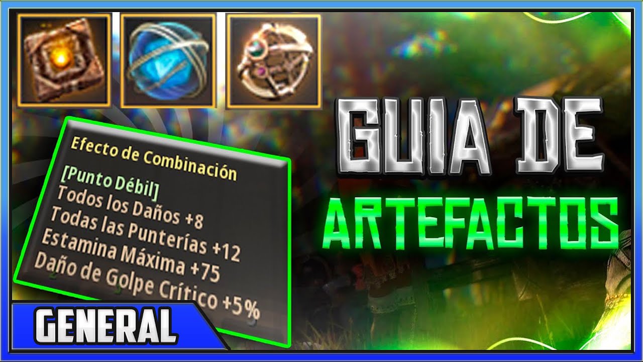 GUIA DE ARTEFACTOS BLACK DESERT - USO - TIPOS - COMO CONSEGUIRLOS