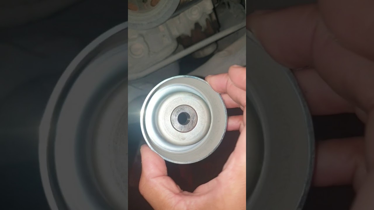 بعد الامطار و صوت السير و تغيير بكره شداد السير Belt Idler Pulley - Avalon 2007