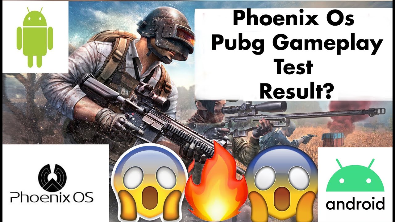 Pubg Mobile - Phoenix OS -Gaming -  ANDROID X86 - Test - Results??? Awesome!!!