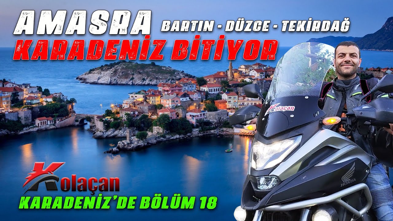 Amasra'yı geziyoruz | Karadeniz Bitiyor | Bartın - Düzce - Tekirdağ | Kolaçan Karadeniz'de Bölüm 18