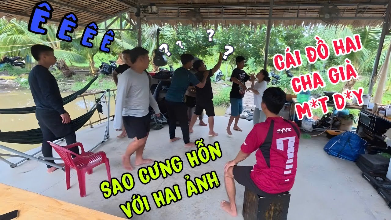 TNB - Bé Hương Bất Ngờ Nổi Cáo Và Liên Tục Chửi Hai Anh Già Khiến Team Bất Lực