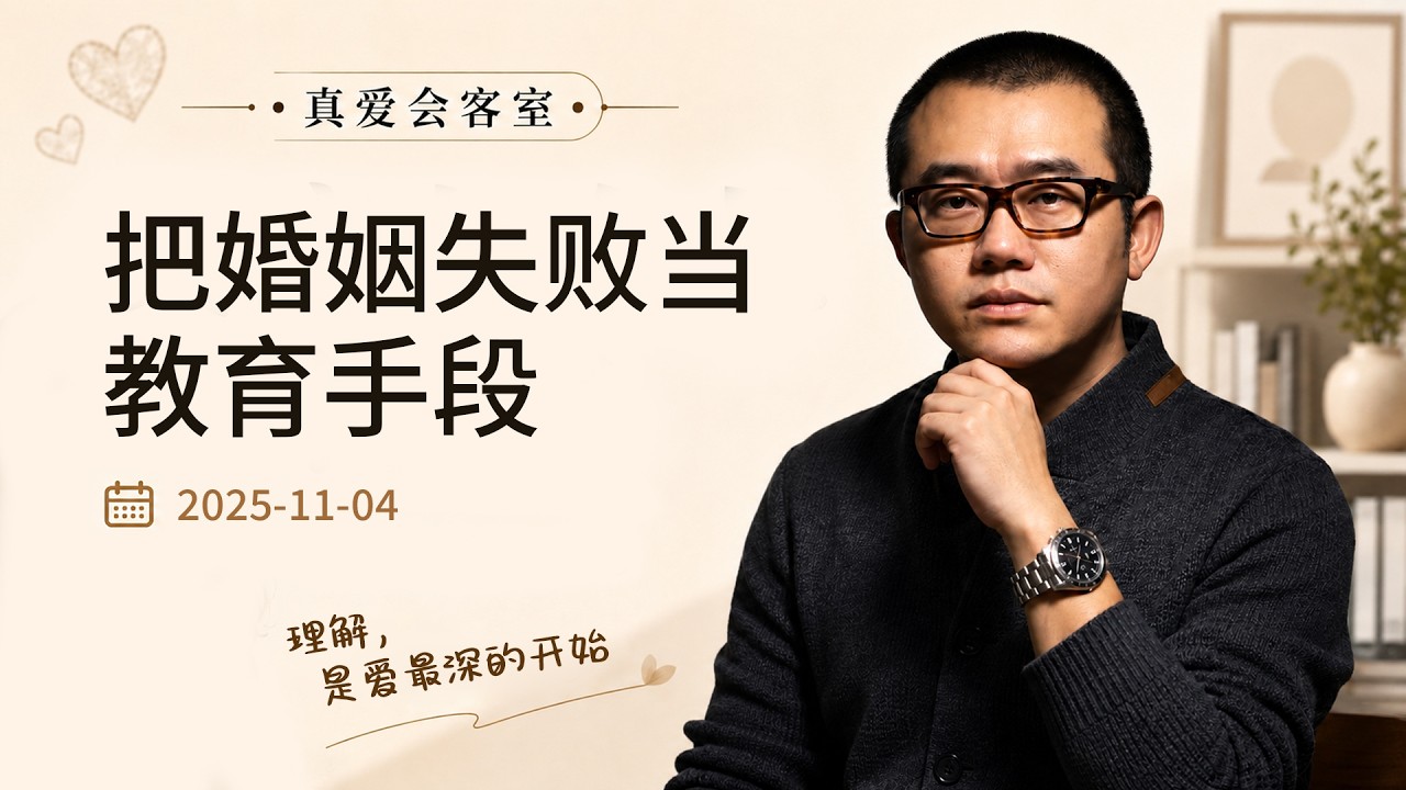 涂磊犀利拆解：母亲想用“离婚真相”逼孩子上进，真的是为他好吗？| 真爱会客室