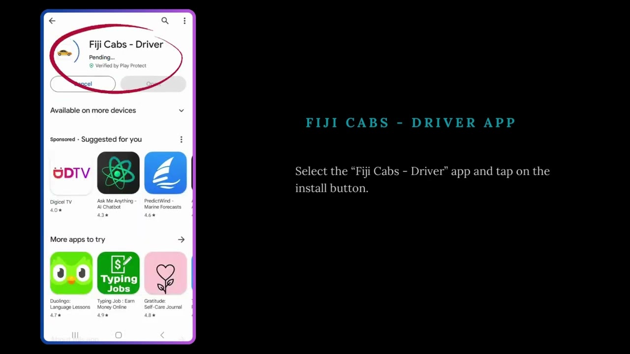 driver app - download and install