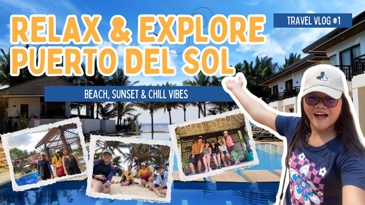 Puerto Del Sol Bolinao Travel Vlog 🌊 | Full Resort Walkthrough + Buffet & Beach Fun
