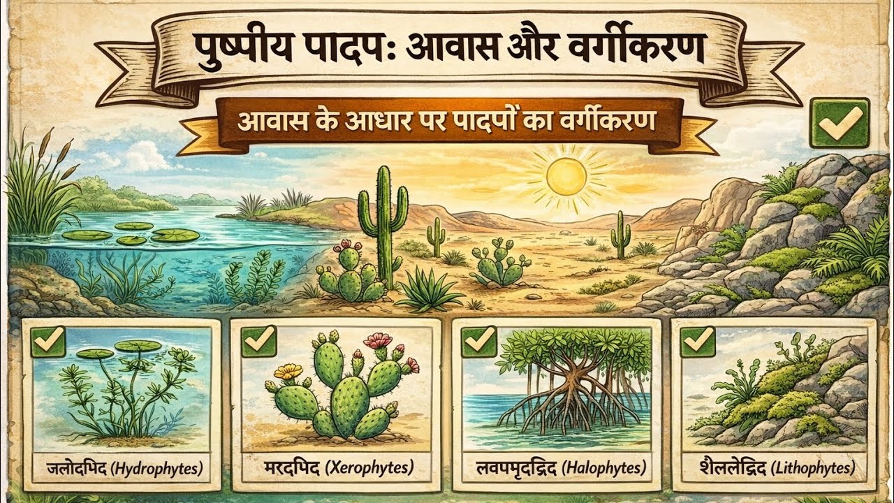Plant morphology_and Taxonomy | पौधों का वर्गीकरण |