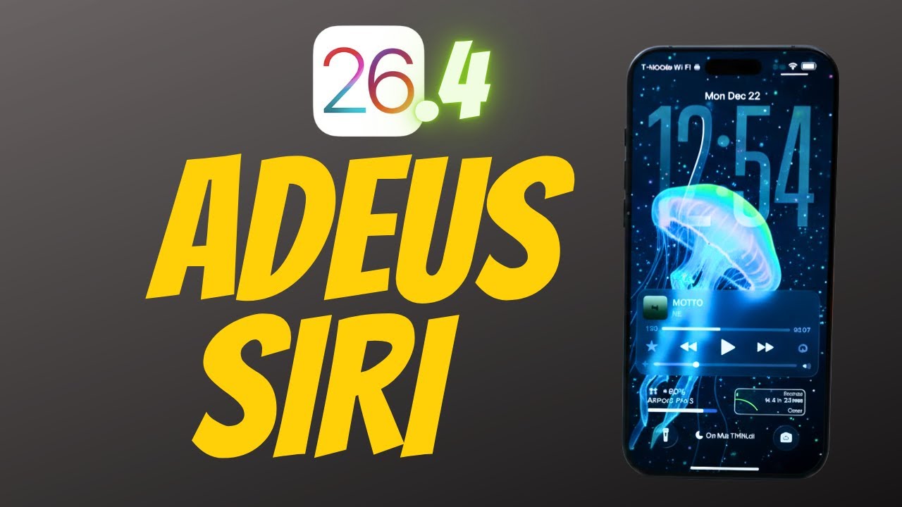 iOS 26.4 &Eacute; o &Uacute;LTIMO com a Siri da Apple&hellip; Ol&aacute;, GEMINI