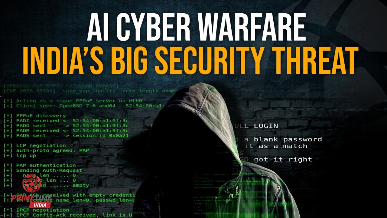 AI Cyberattacks Are Evolving Fast: What It Means for India&rsquo;s Security | PrimeTime India