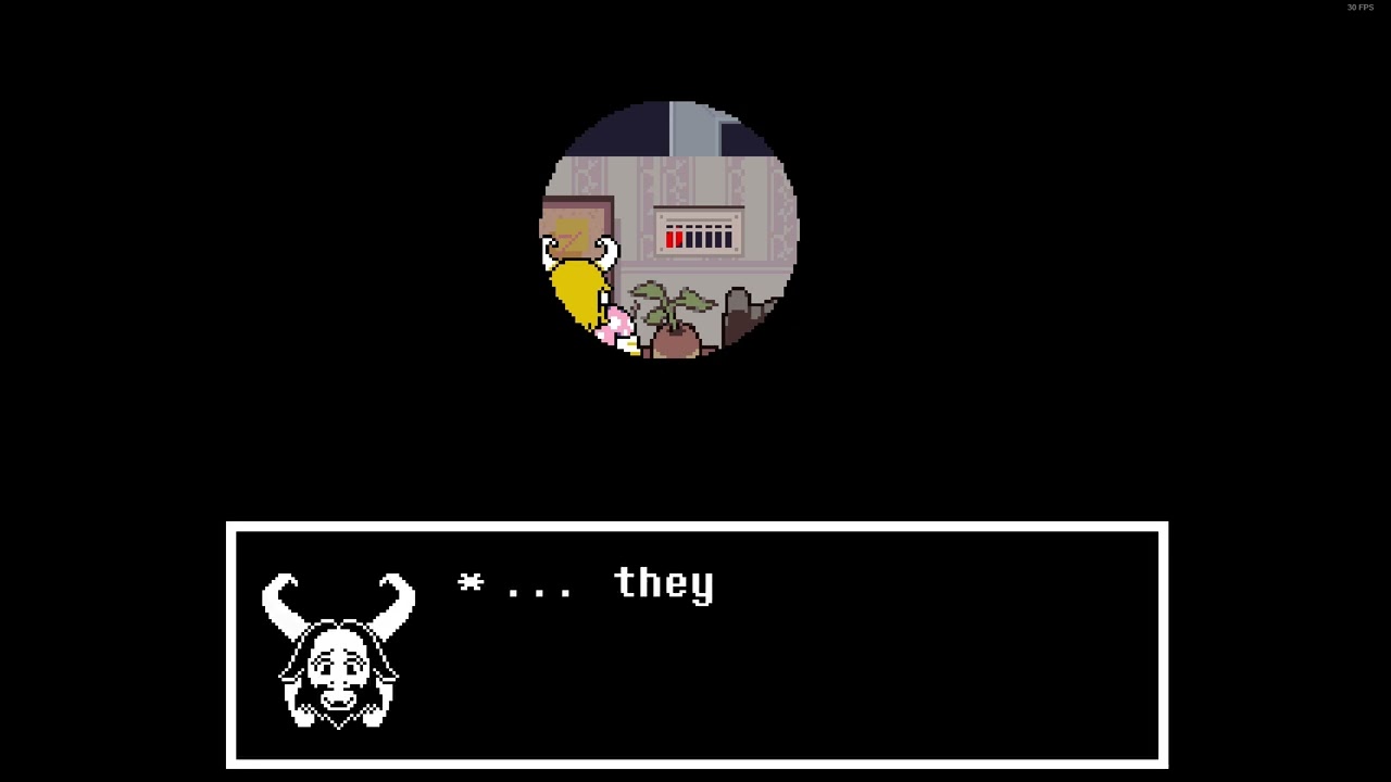 Asgore talks about the 