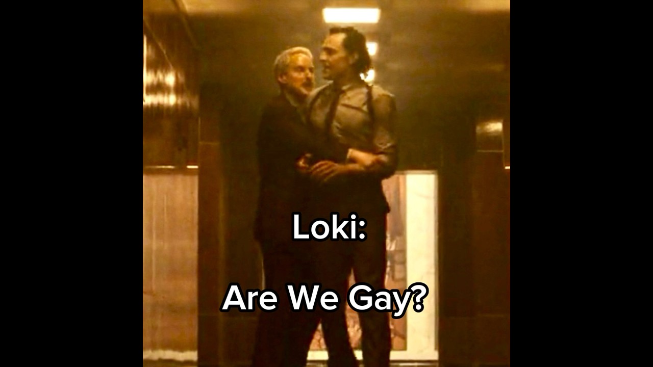 Loki and Mobius love each other. 😂😱❤️ #loki #mobius #short
